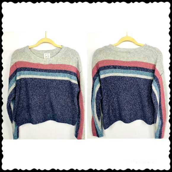 Hippie Rose Women’s Pullover Knit Sweater - Picture 2 of 3